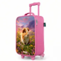 Cavia - Natuur - Dier Kinderkoffer - Roze klein -productfoto_schuin