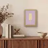 Beige - Ijsje - Spikkels Light Box met kabel (Tafellamp) klein -sfeer2