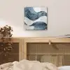 Lijnen - Golven - Abstract - Blauw plexiglas 5mm klein -sfeer4