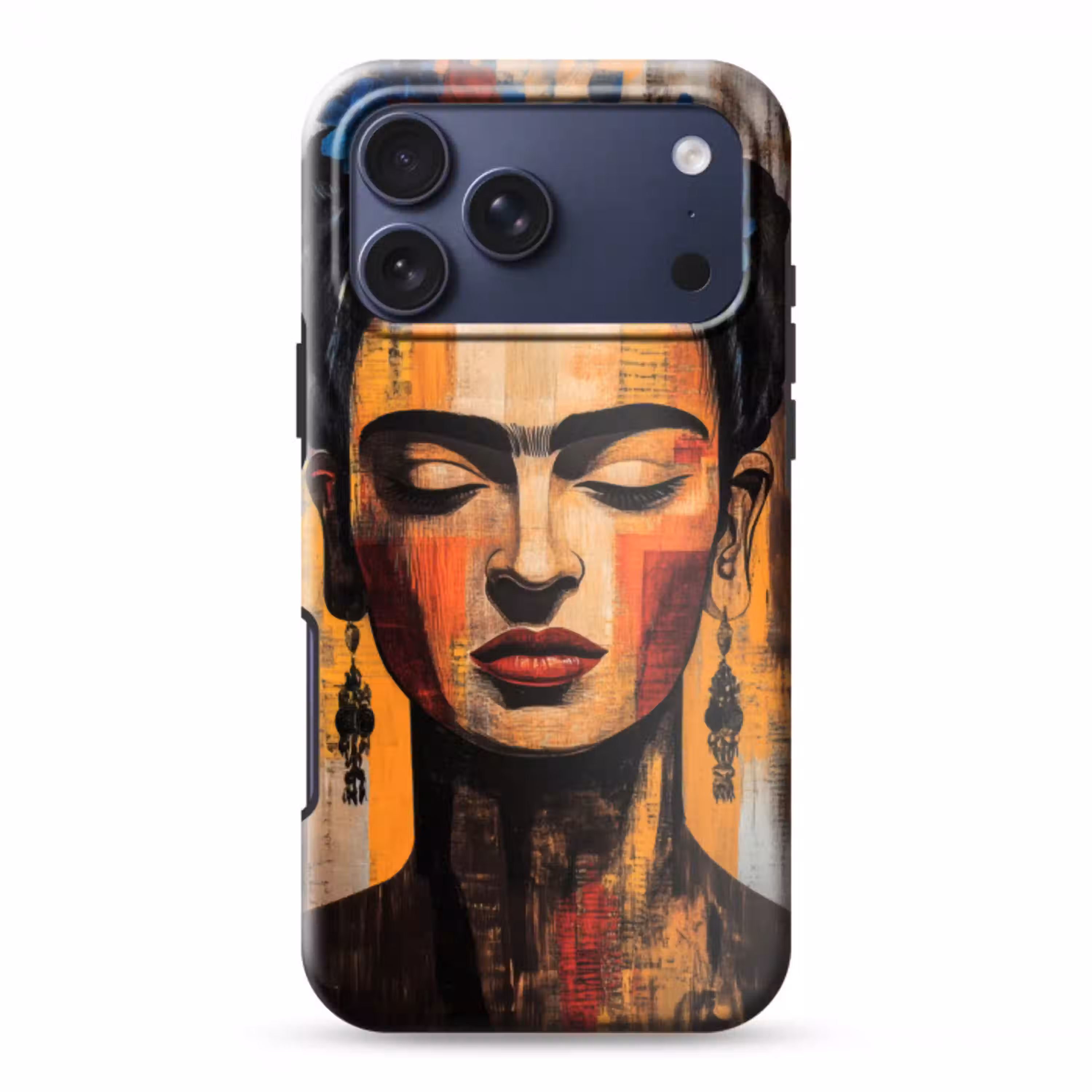 Portret - Vrouw - Bloemen Toughcase MagSafe Apple iPhone 17 Pro Max klein -3d
