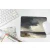 Kust - Golven - Rots - Storm muismat rubber klein -witbureau