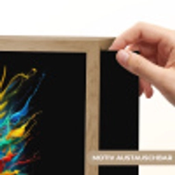 Papegaai - Vogel - Dier - Kleurrijk - Verf Light Box met batterij (Wandlamp kind) middel -USP_websiteprintDE