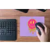 Smiley - Drip - Neon muismat rubber klein -toetsenbord