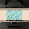 Zee - Dieren - Blauwe vinvis keuken achterwand spatscherm klein 900 -sfeer1