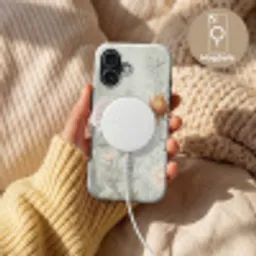 Illustratie - Bloemen - Groen Toughcase MagSafe Apple iPhone 17 klein -USP_MagsafeV