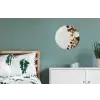 Winter - Kerst - Specerijen - Wit Wandcirkel aluminium klein -slaapkamer