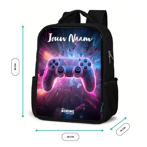 Controller - Neon - Game Rugzak - Zwart middel -productfoto_formaten