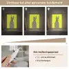Dobermann - Geblokt - Geel Light Box met kabel (Tafellamp) klein -USP_dimbaarNL