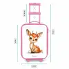 Baby hert Kinderkoffer - Roze klein -productfoto_formaten