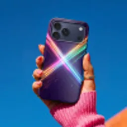 Kruisen - Lasterstralen - Neon Toughcase MagSafe Apple iPhone 17 Pro Max klein -Sfeer1V