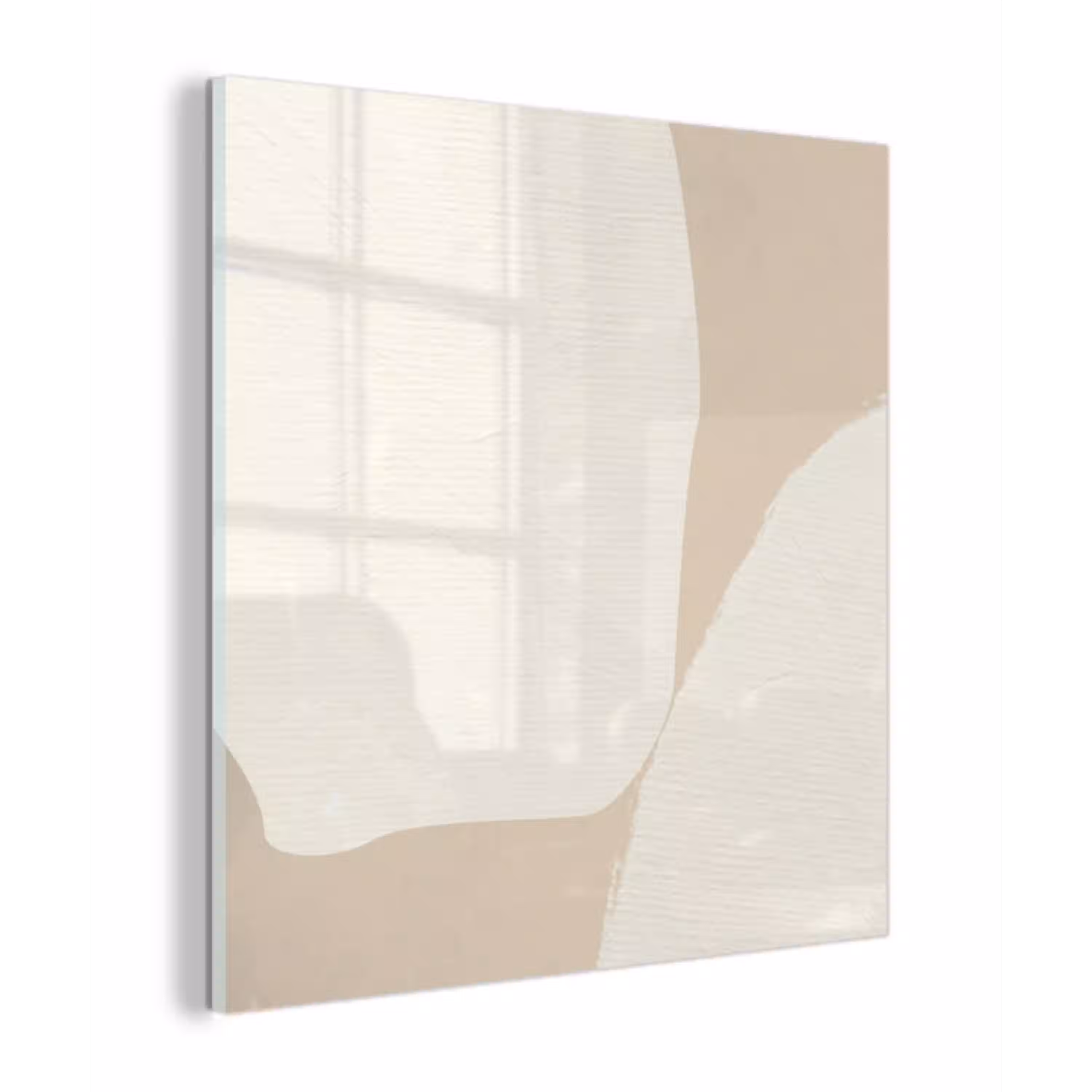 Beige - Abstract - Modern plexiglas 5mm klein -z3d