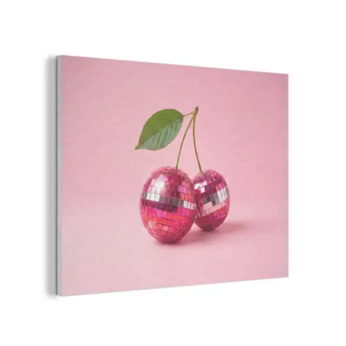 Disco - Kersen - Roze PET vilt klein -3d
