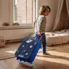 Planeten in de hemel Kinderkoffer - Blauw klein -sfeer1