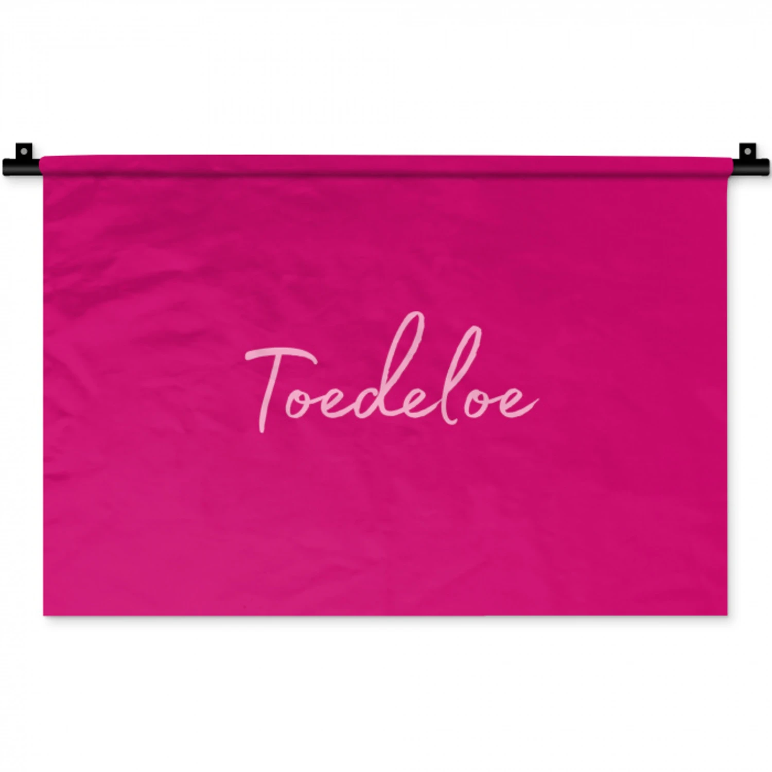 Toedeloe - Roze Wandkleed katoen klein -zz3d