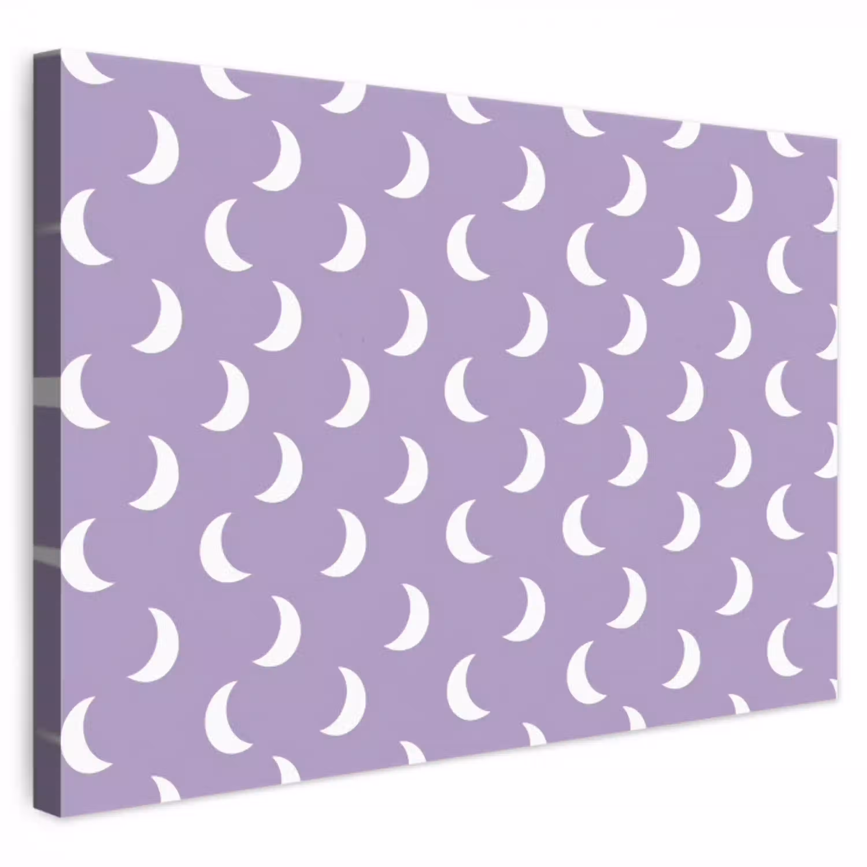 Manen - Patroon - Paars canvas 2cm klein 34 -3d