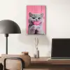Kat - Valentijn - Roze - Liefde plexiglas 5mm klein -sfeer6