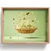 Pistache - Taart - Noten - Eten Dienblad Rechthoek middel -z3d_shopping