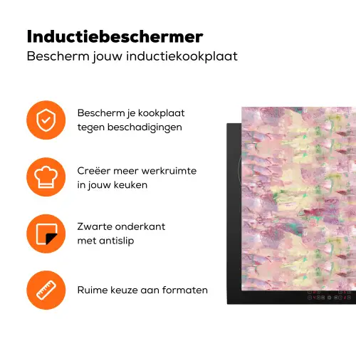 Multi - Zacht - Verf Inductie beschermer vinyl 3mm klein 276 -zzzzzzz-td-ups