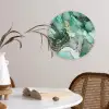 Goud - Marmer - Groen - Luxe - Marmerlook - Grijs Wandcirkel kunststof plaat 5mm dik klein -sfeer4