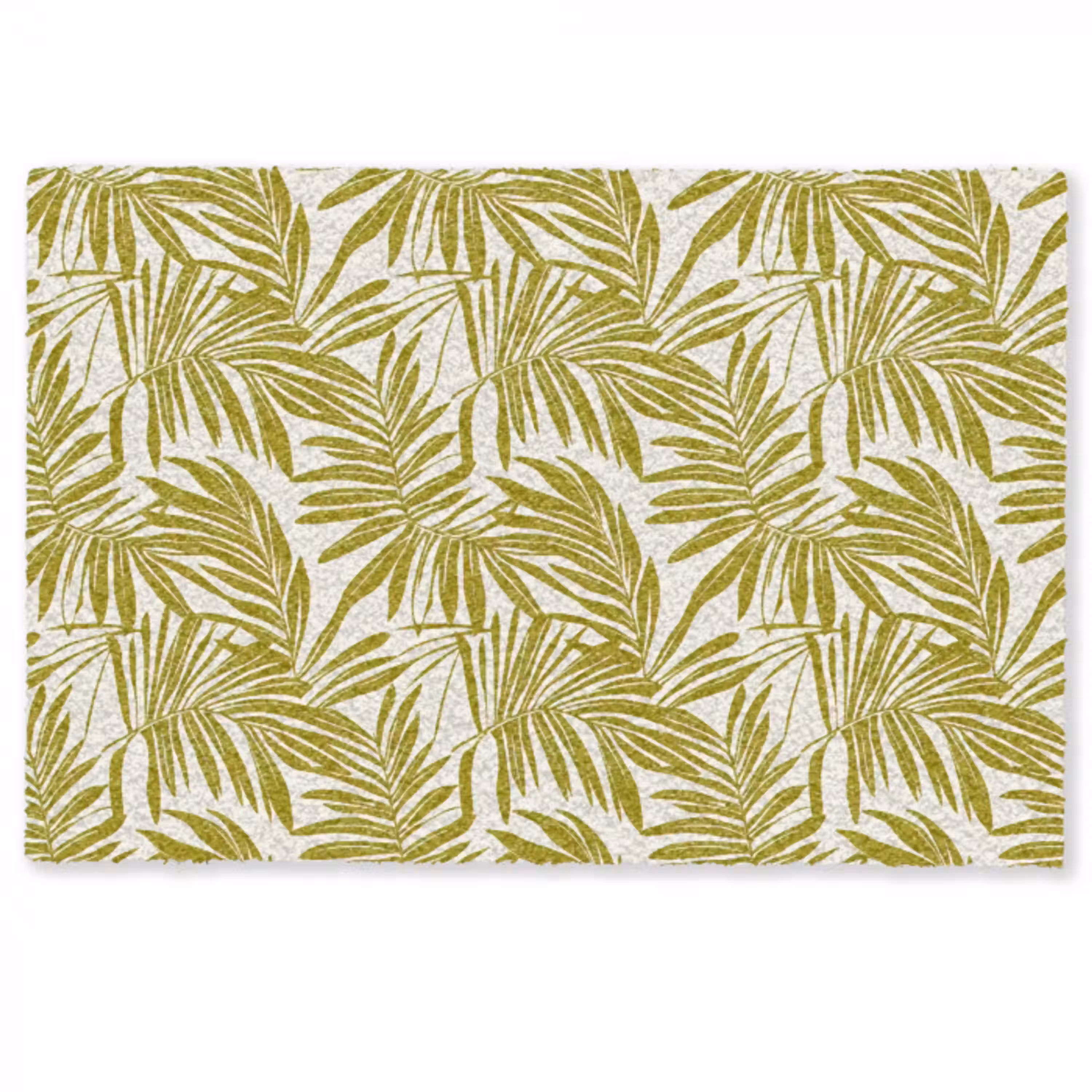 Palmblad - Patroon - Groen Deurmat klein 898 -zkaufland3d