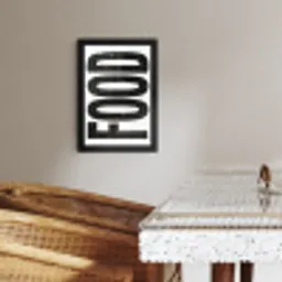 Food - Zwart - Wit - Decoratie KitchenYeah - Keuken - Fotolijst klein -sfeer3