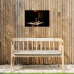Prosecco - Bubbels - Sfeervol - Drank Tuinposter op houten frame 2 cm dik klein -sfeer4