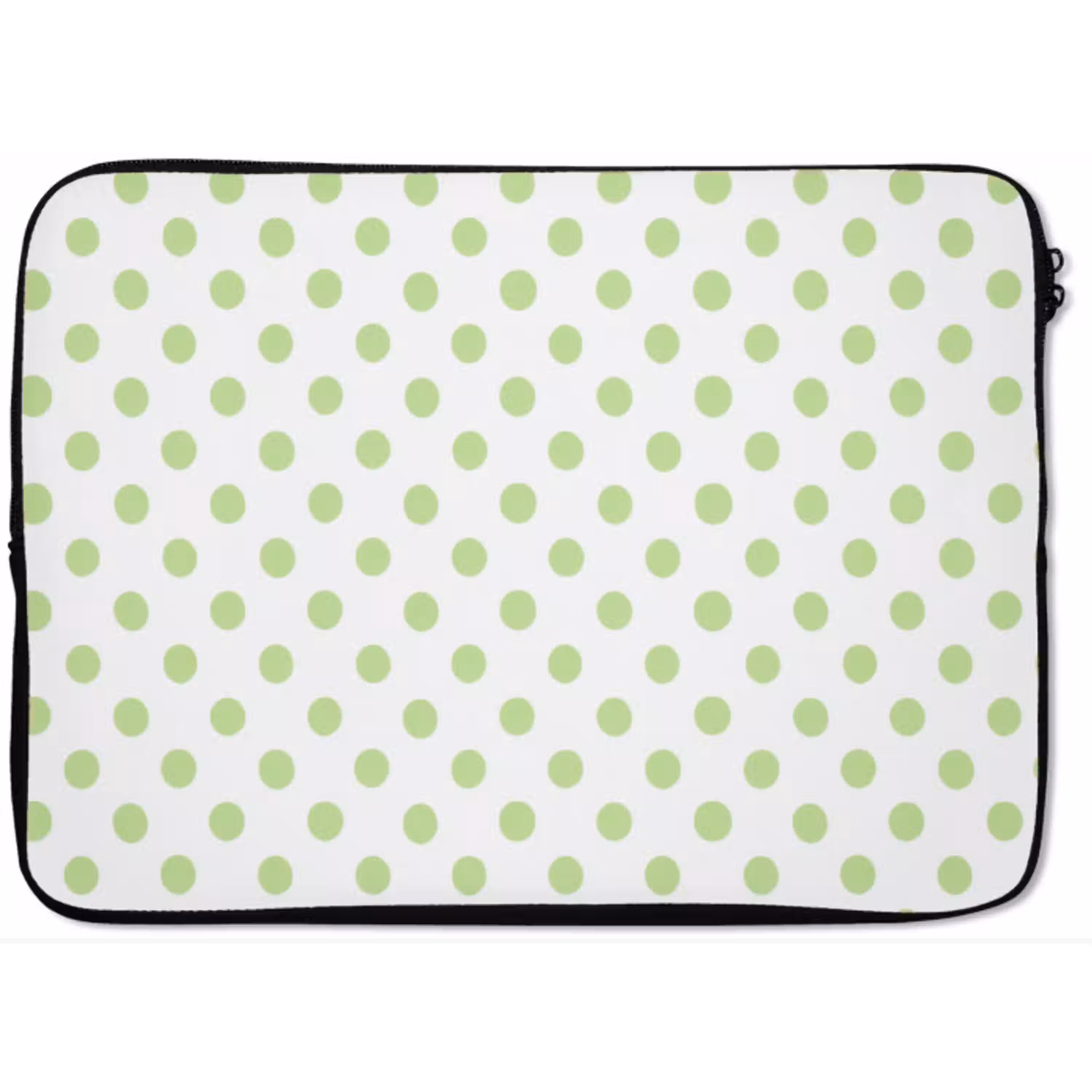 Dots - Klassiek - Groen laptophoes neopreen klein 279 -zkaufland3dotto