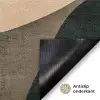 Vormen - Okergeel - Abstract Deurmat klein -antislip_NL