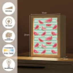 Watermeloen - Strepen - Groen Light Box met kabel (Tafellamp) klein 925 -USP_websiteoverzichtDE