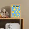 Smileys - Geel - Blauw Light Box met kabel (Kinderlampje) klein -sfeer2_kind