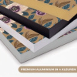 Floraal - Stilleven - Kleurrijk Textielframe zwart klein 947 -USP_kleurenNL