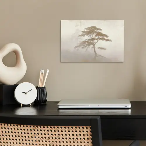 Boom - Oosterse stijl - Landschap poster papier klein -sfeer1