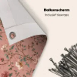 Botanisch - Bloemen - Roze Balkonbeschermer Duitsland klein 596 -closeup_NL