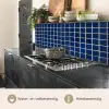 Mozaïek - Tegels- Glanzend - Blauw keuken achterwand 2 middel 871 -usp_NL