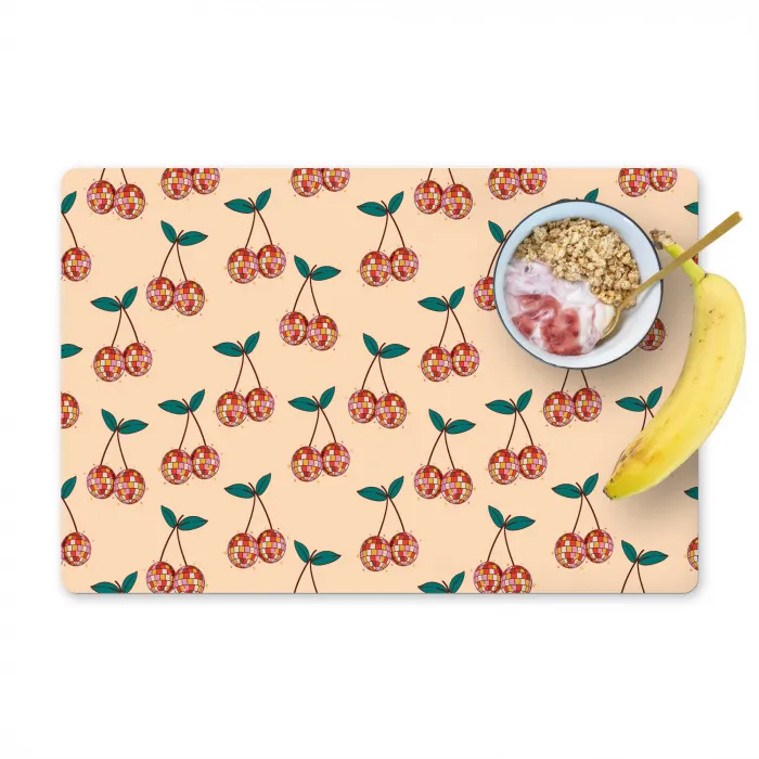 Kers - Disco - Patroon Placemat vinyl groot 368 -zzzproduct_Kitchenyeah-website