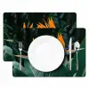 Paradijsvogel - Bloem - Exotisch Placemat vinyl groot -zzsfeer2_Kitchenyeah-website