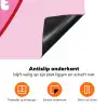 Hart - Frans - Valentijn - Roze Inductie beschermer vinyl 3mm klein -zzzzzzz-td-onderkant