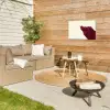 you go girl - 3D - Rood Tuinposter op houten frame 2 cm dik klein -sfeer2