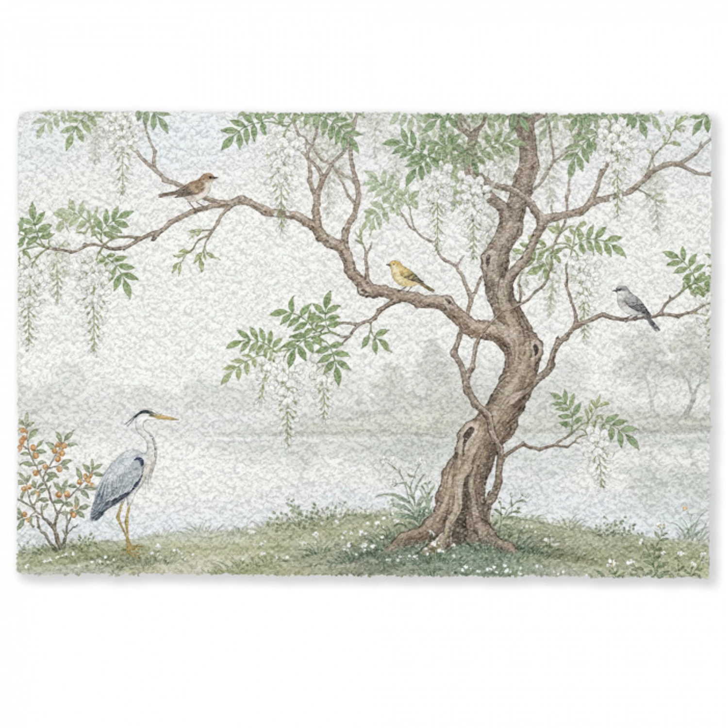 Reiger - Landschap - Groen Deurmat klein -zkaufland3d