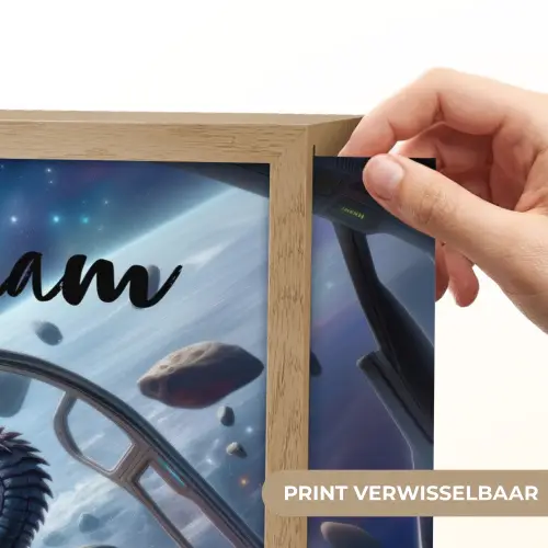 Dino - Ruimte - Jongens Light Box met batterij (Wandlamp kind) middel -USP_websiteprintNL