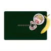 BLAH BLAH BLAH - Mond - Groen Placemat vinyl groot -zzzproduct_Kitchenyeah-website