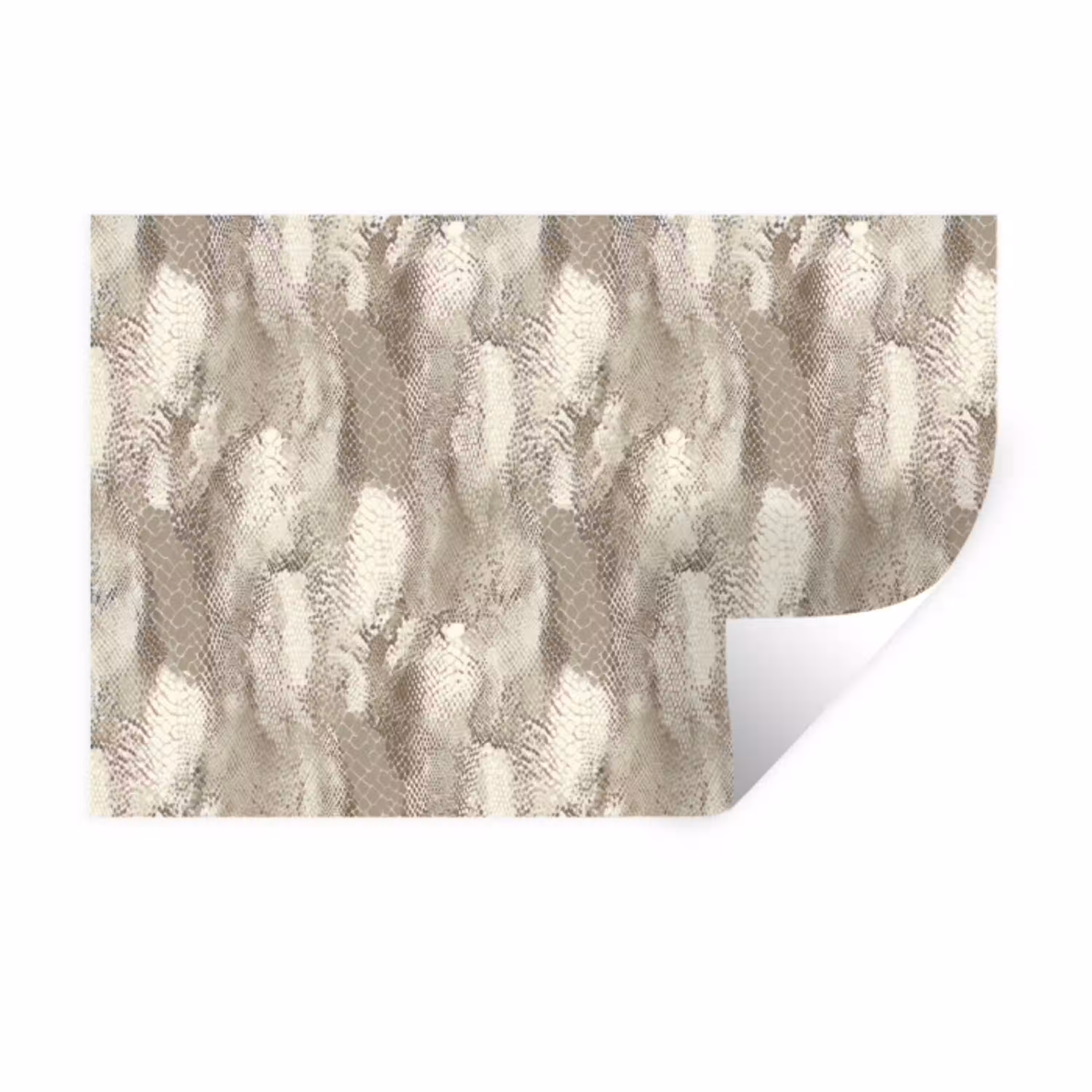 Slang - Textuur - Zand Muursticker klein 286 -3d