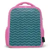 Zee - Dieren - Donkerblauw - Golf Kinderrugzak - Roze middel 863 -3d
