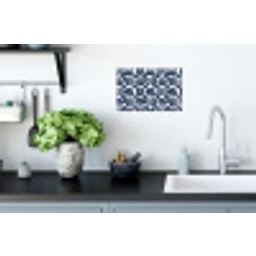 Abstract - Modern - Blauw Muursticker klein 286 -keuken