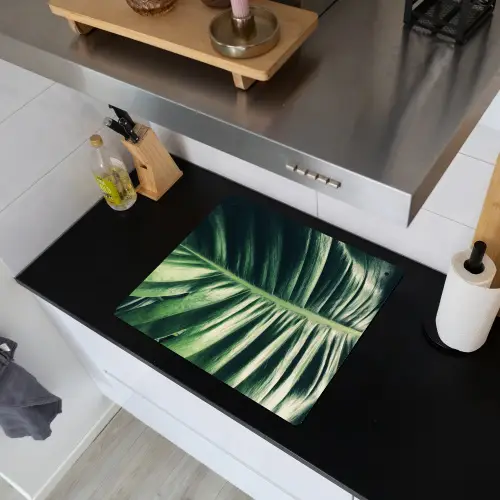 Tropisch - Inductie mat - Natuur - Inductie beschermer - Jungle Inductie beschemer met haakjes middel -sfeer1