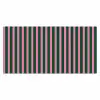 Verticale strepen - Groen - Roze Muismat XXL klein 681 -3d_leeg