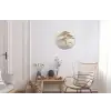 Boom - Oosterse stijl - Landschap Wandcirkel aluminium klein -woonkamer