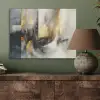 Kunst - Goud - Zilver - Abstract PET vilt klein -sfeer2