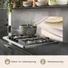 Golven - Abstract - Beige keuken achterwand spatscherm klein -usp_NL