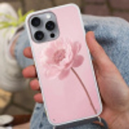 Bloem - Pioenroos - Roze Hoesje iPhone 16 Pro Max met koord klein -sfeer3
